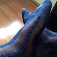 你看到的是蓝色的