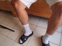 即興白色對對