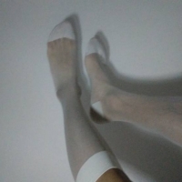 白色磨砂薄透日丝特写一波