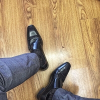 正装丝袜皮鞋爷们，撕开西裤被榨汁