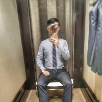 帅气正装丝袜男