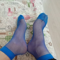 皮鞋素面透明丝袜