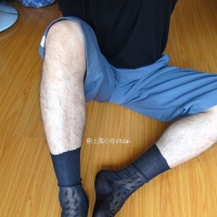 小在的蓝灰色锦纶秀秀，很诱惑哦`