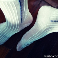 白色锦纶丝袜摄影
